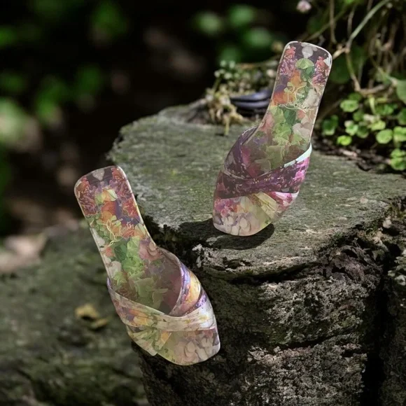 Christian Louboutin Nicol Is Back Floral Satin Flats Size 36 $845